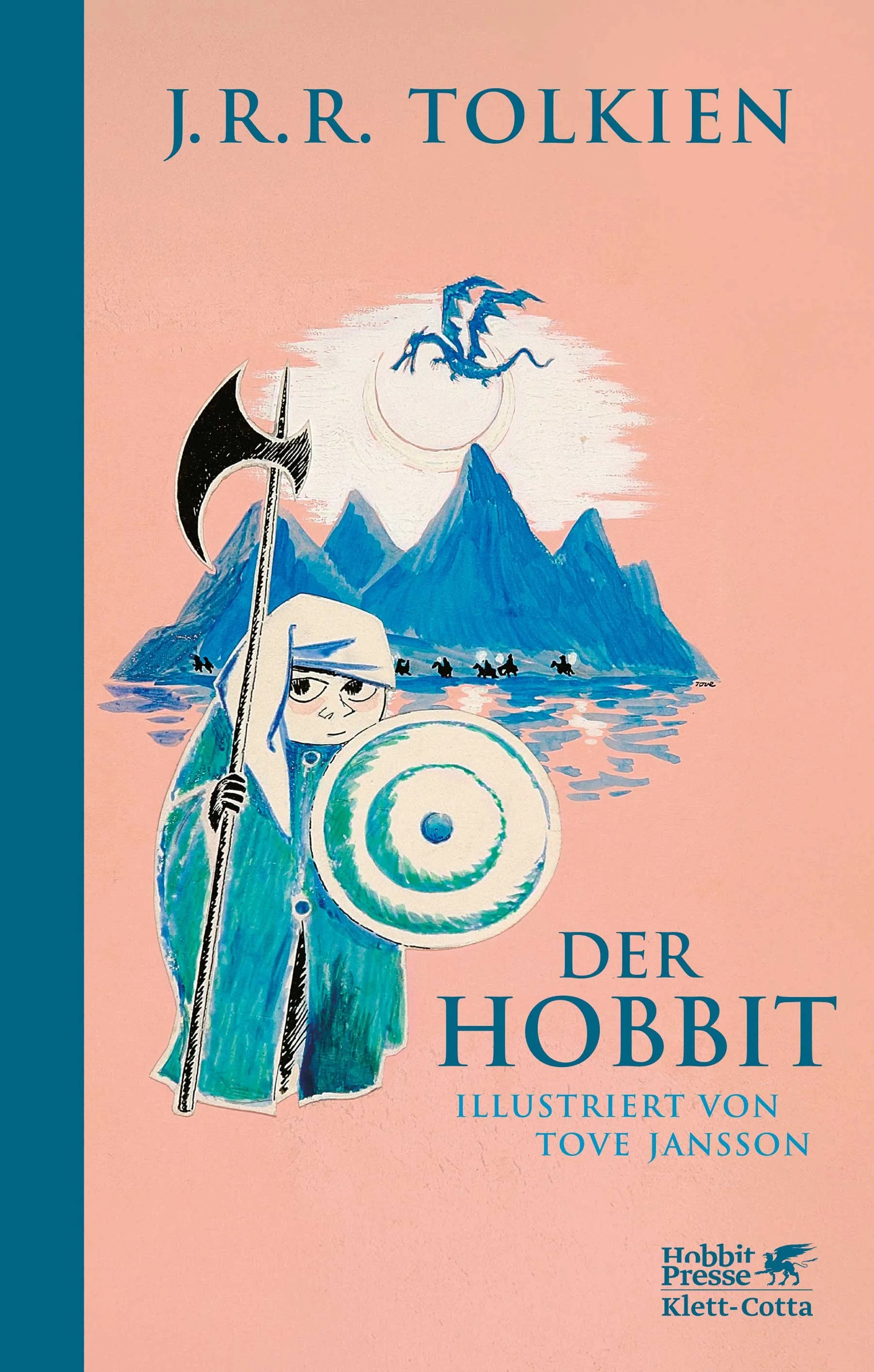 Cover: Der Hobbit - Illustriert von Tove Jansson (Hardcover) von J.R.R. Tolkien