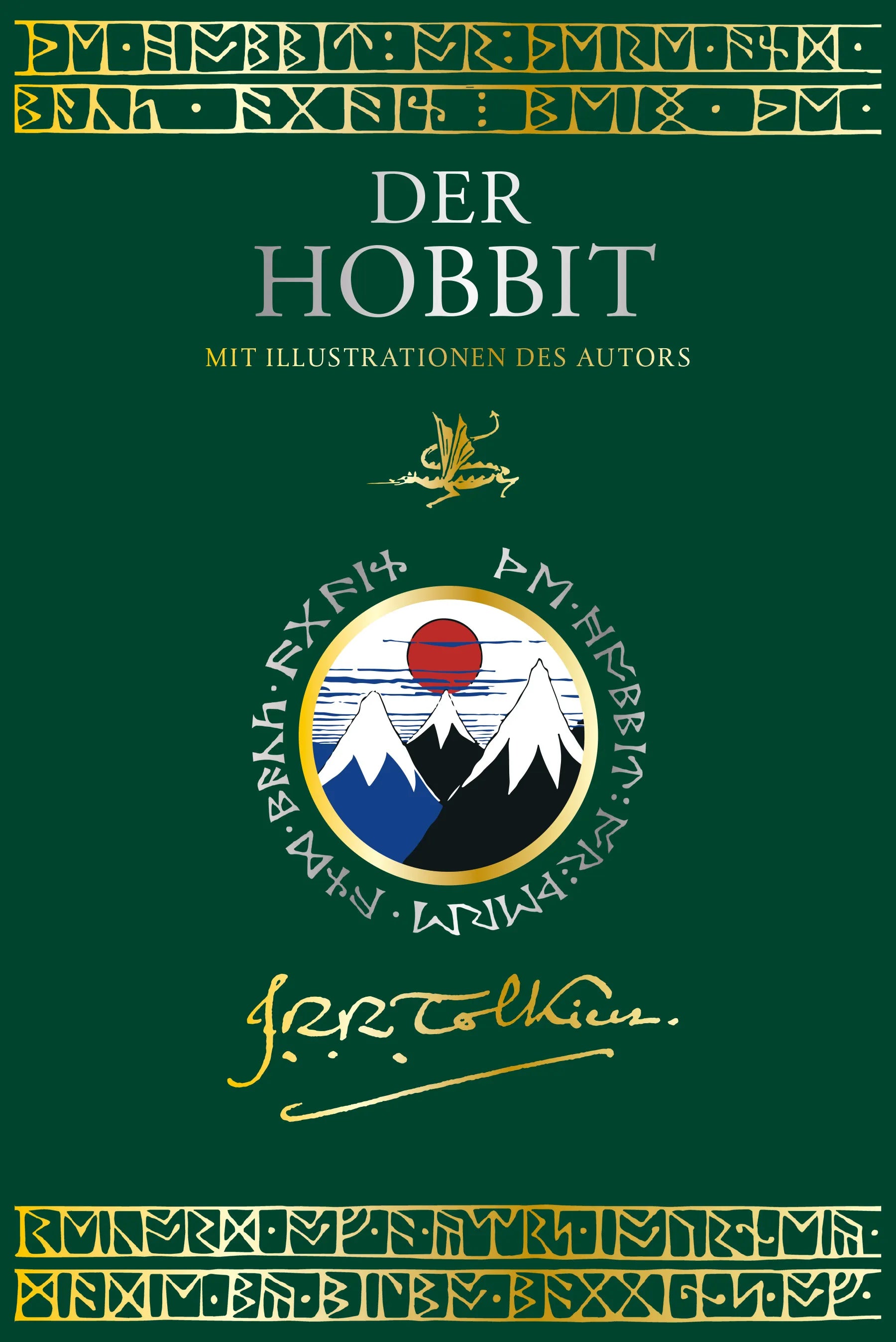 Buchcover von 'Der Hobbit Luxusausgabe' - Gebundene Ausgabe von J.R.R. Tolkien