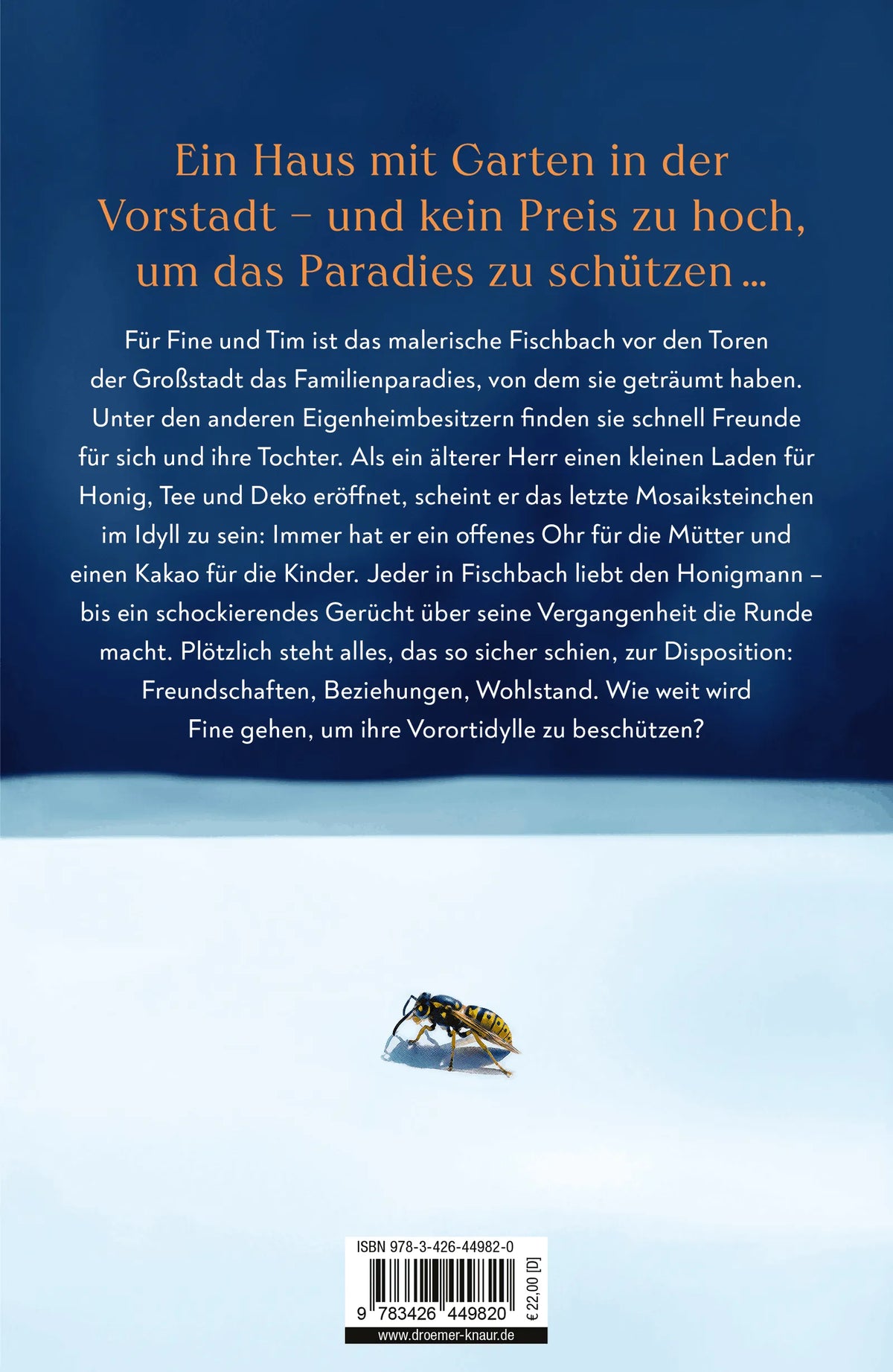 Rückseite: Der Honigmann (Hardcover)