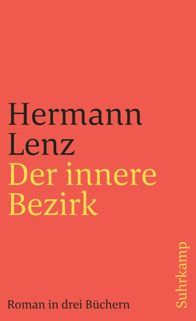 Buchcover von 'Der innere Bezirk' - Taschenbuch von Hermann Lenz