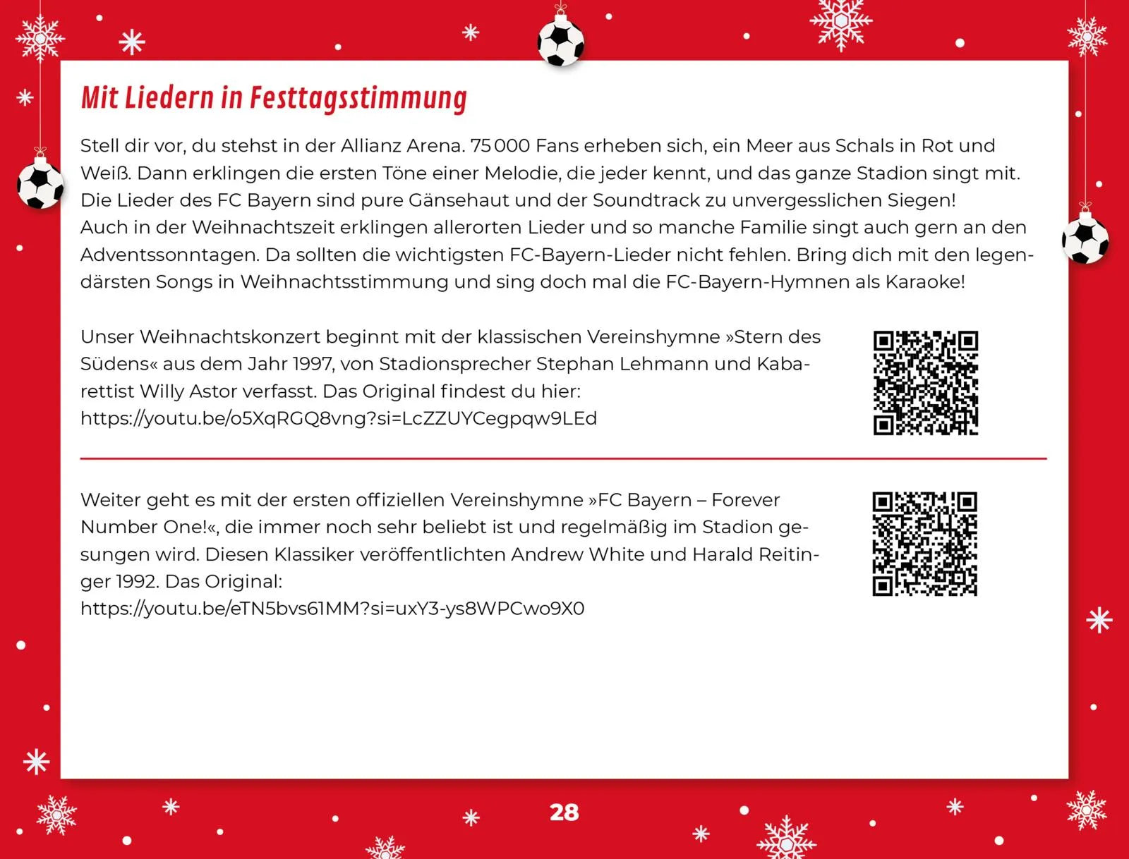 Innenansicht von 'Der inoffizielle Adventskalender für Fans des FC Bayern München' - Gebundene Ausgabe