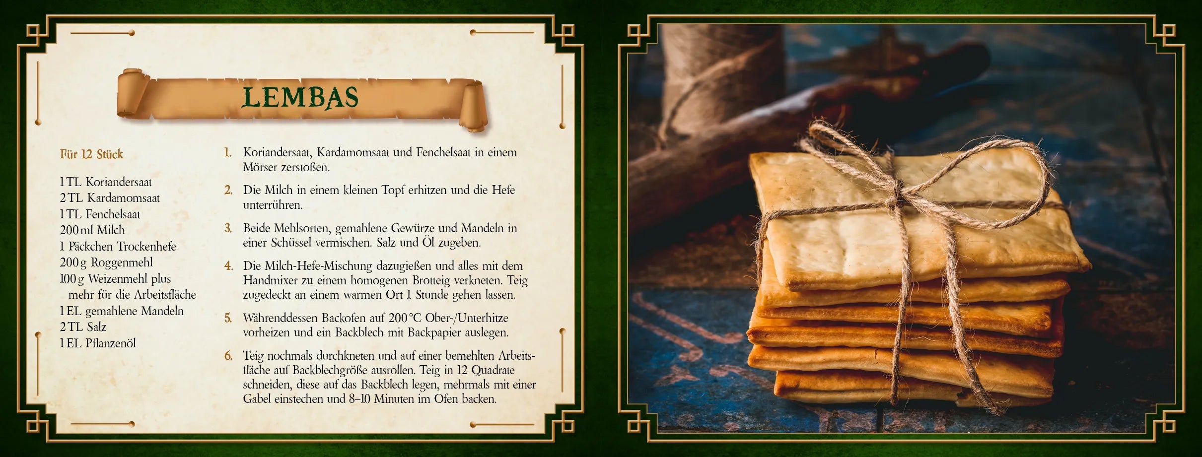 Innenansicht von 'Der inoffizielle Adventskalender für Tolkien-Fans' - Gebundene Ausgabe