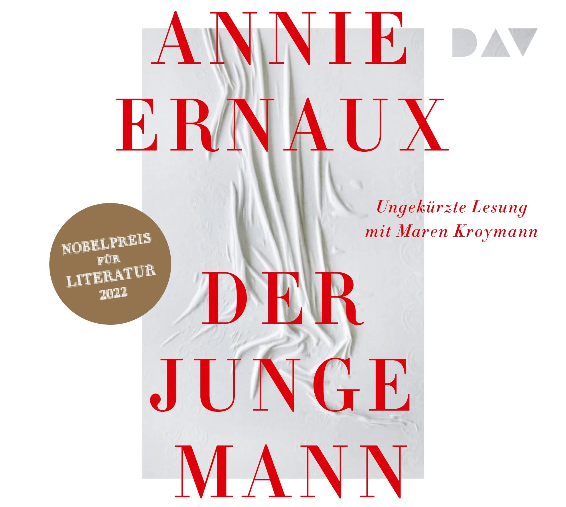 Buchcover von 'Der junge Mann' - Hörbuch (CD) von Annie Ernaux