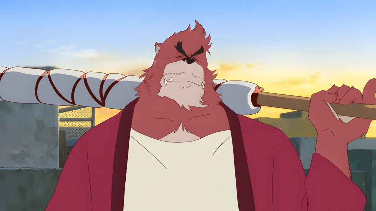 Filmszene 4 aus Der Junge und das Biest (Limitiertes Steelbook) – 4K UHD Blu-ray. Regie: Mamoru Hosoda
