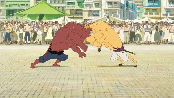 Filmszene 1 aus Der Junge und das Biest - Ultimate Edition - 4K UHD + 2 Blu-rays + CD – Blu-ray. Regie: Mamoru Hosoda
