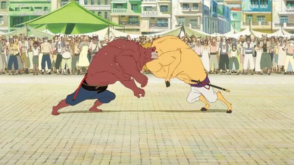 Filmszene 1 aus Der Junge und das Biest - Ultimate Edition - 4K UHD + 2 Blu-rays + CD – Blu-ray. Regie: Mamoru Hosoda