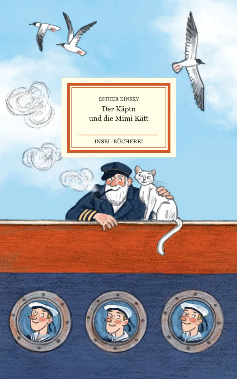 Buchcover von 'Der Käptn und die Mimi Kätt' - Gebundene Ausgabe von Esther Kinsky