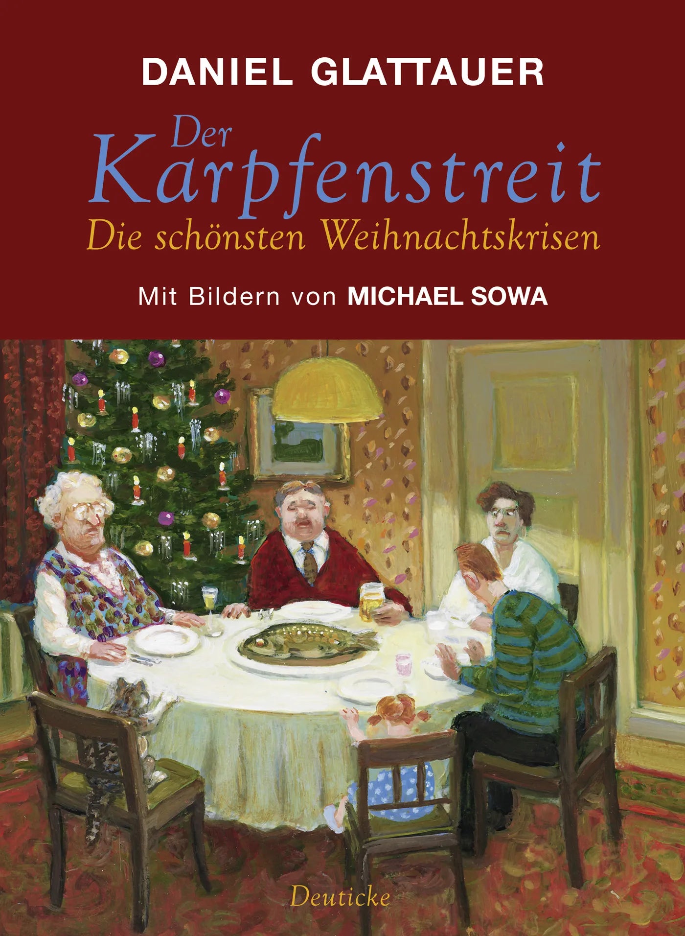Buchcover von 'Der Karpfenstreit' - Gebundene Ausgabe von Daniel Glattauer