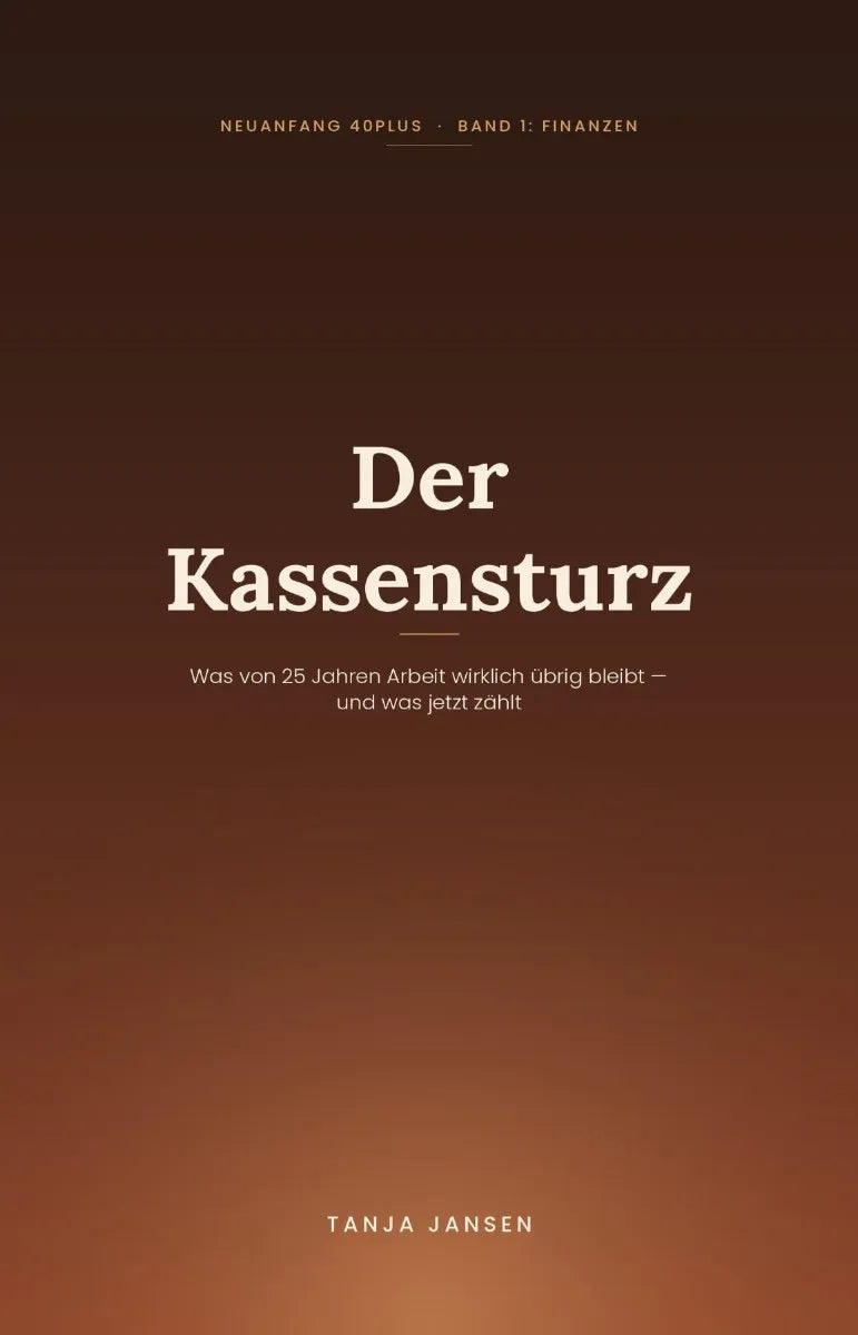 Cover: Der Kassensturz (E-Book) von Tanja Jansen