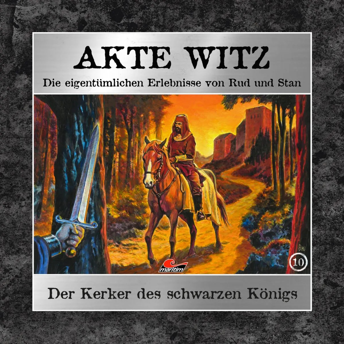 Cover: Der Kerker des schwarzen Königs (Hörbuch Download) von Rudolph Kremer