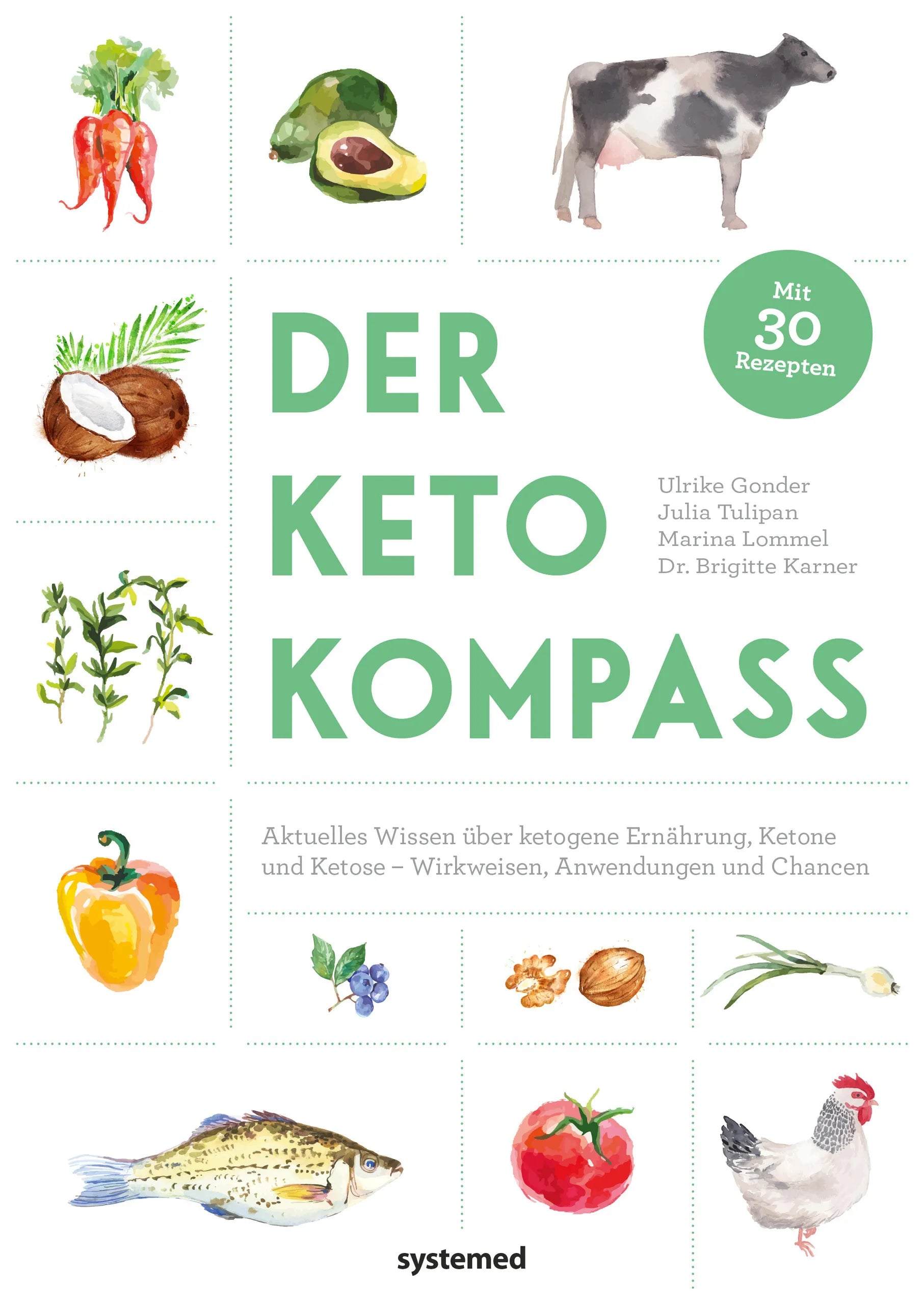 Buchcover von 'Der Keto-Kompass' - Taschenbuch von Ulrike Gonder