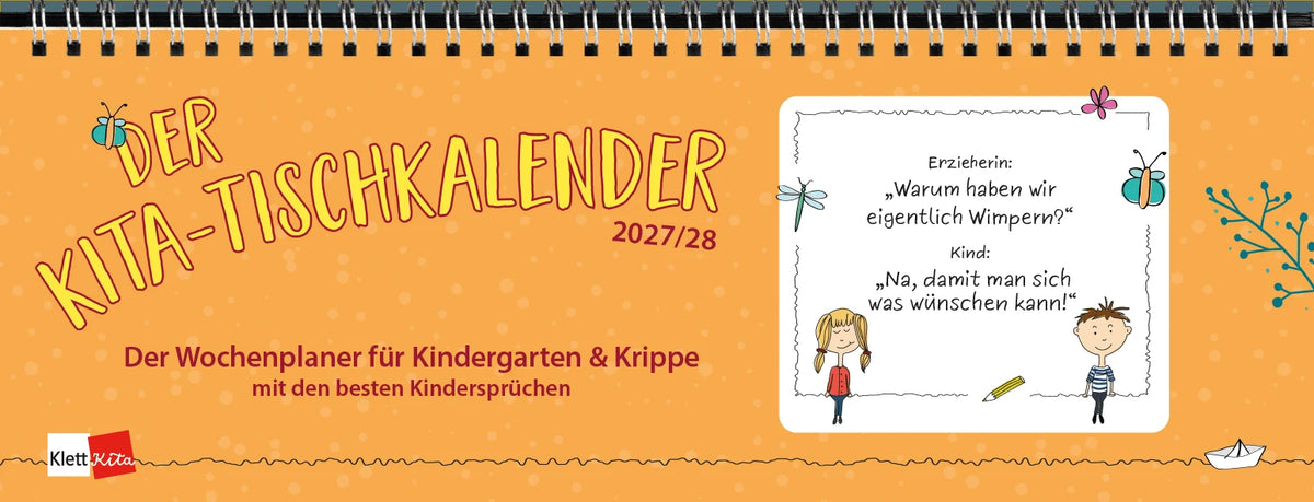 Tischkalender: Der Kita-Tischkalender 2027/28
