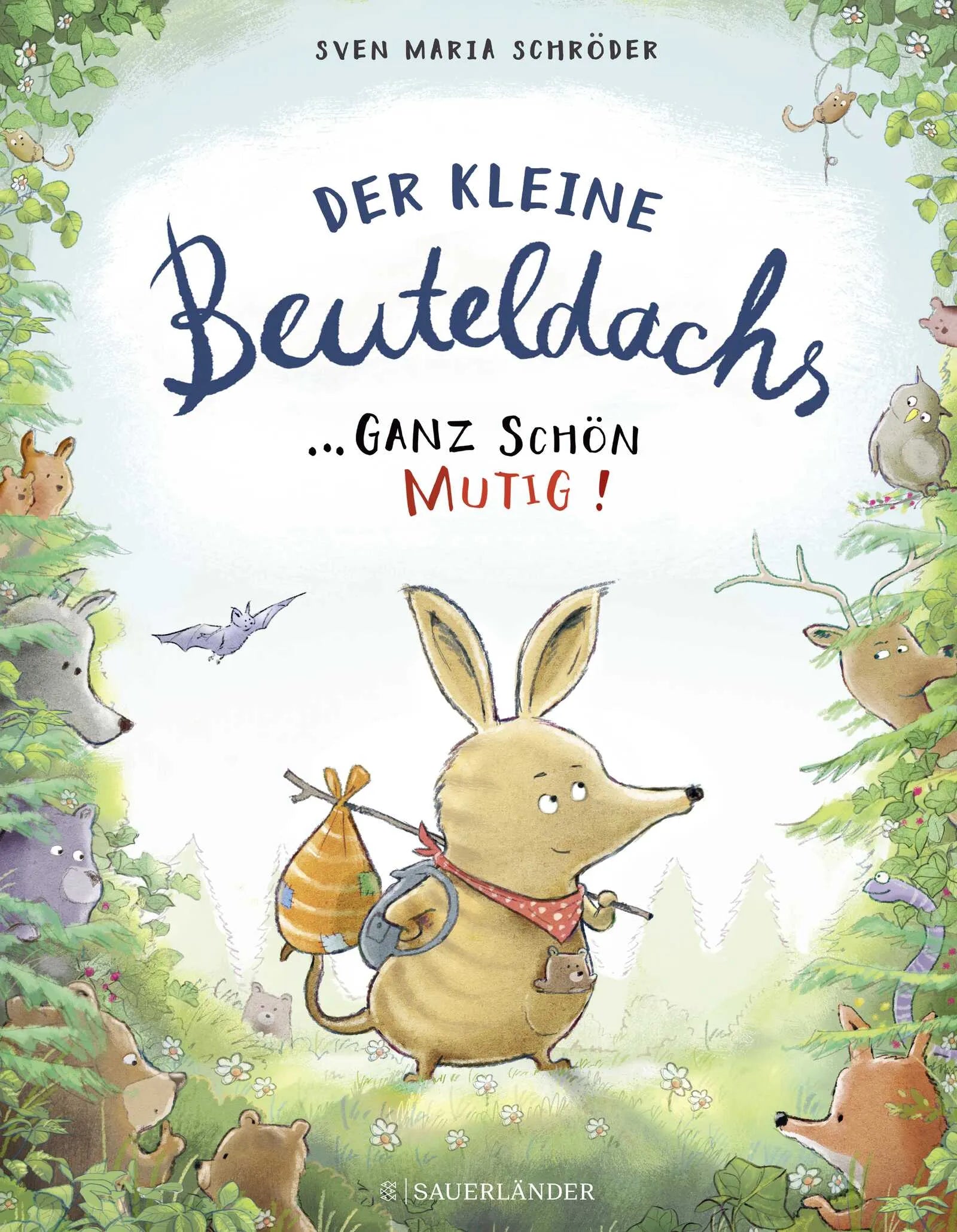 Buchcover von 'Der kleine Beuteldachs' - Gebundene Ausgabe von Sven Maria Schröder