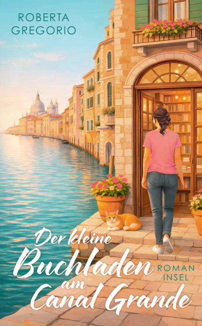 Cover: Der kleine Buchladen am Canal Grande (Taschenbuch) von Roberta Gregorio