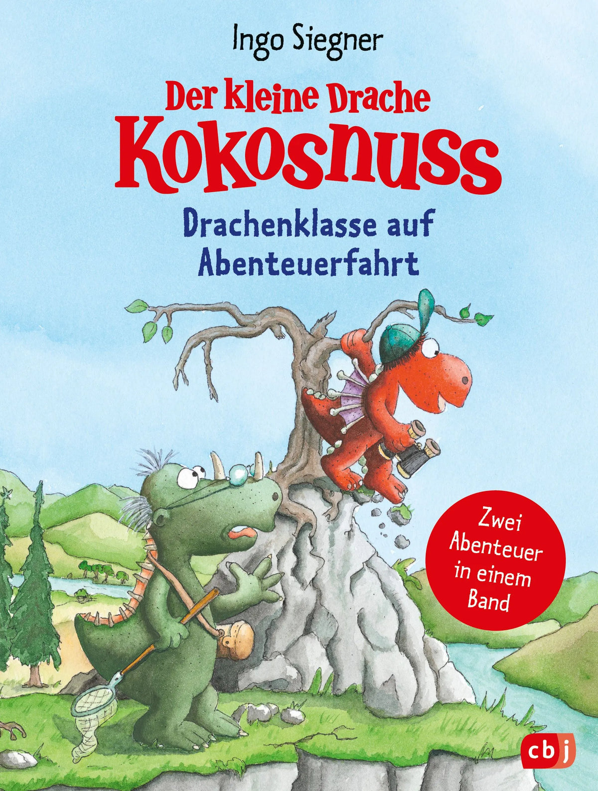 Cover: Der kleine Drache Kokosnuss – Drachenklasse auf Abenteuerfahrt (Hardcover) von Ingo Siegner