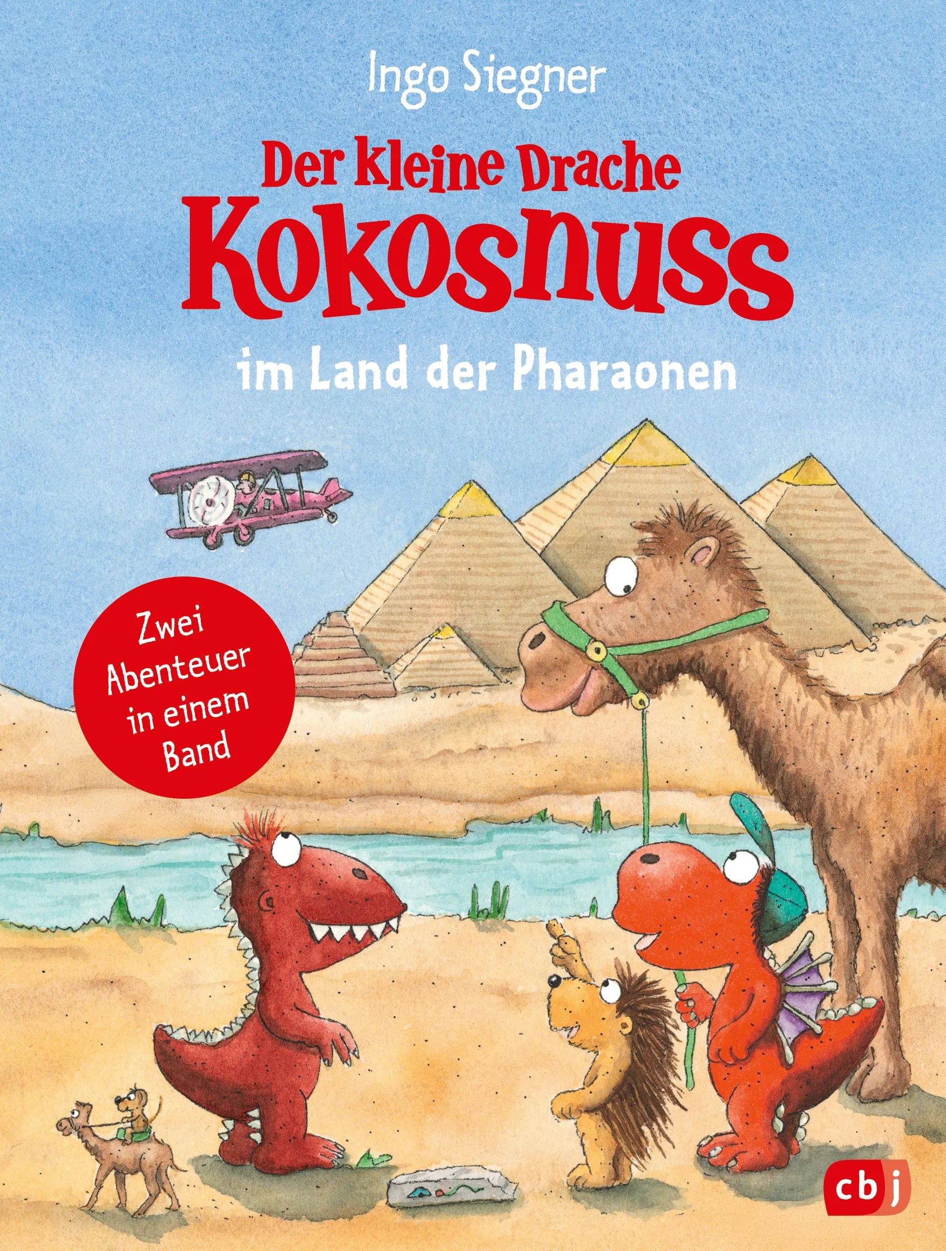 Cover: Der kleine Drache Kokosnuss im Land der Pharaonen (Hardcover) von Ingo Siegner