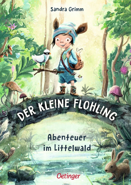 Buchcover von 'Der kleine Flohling 1. Abenteuer im Littelwald' - Gebundene Ausgabe von Sandra Grimm