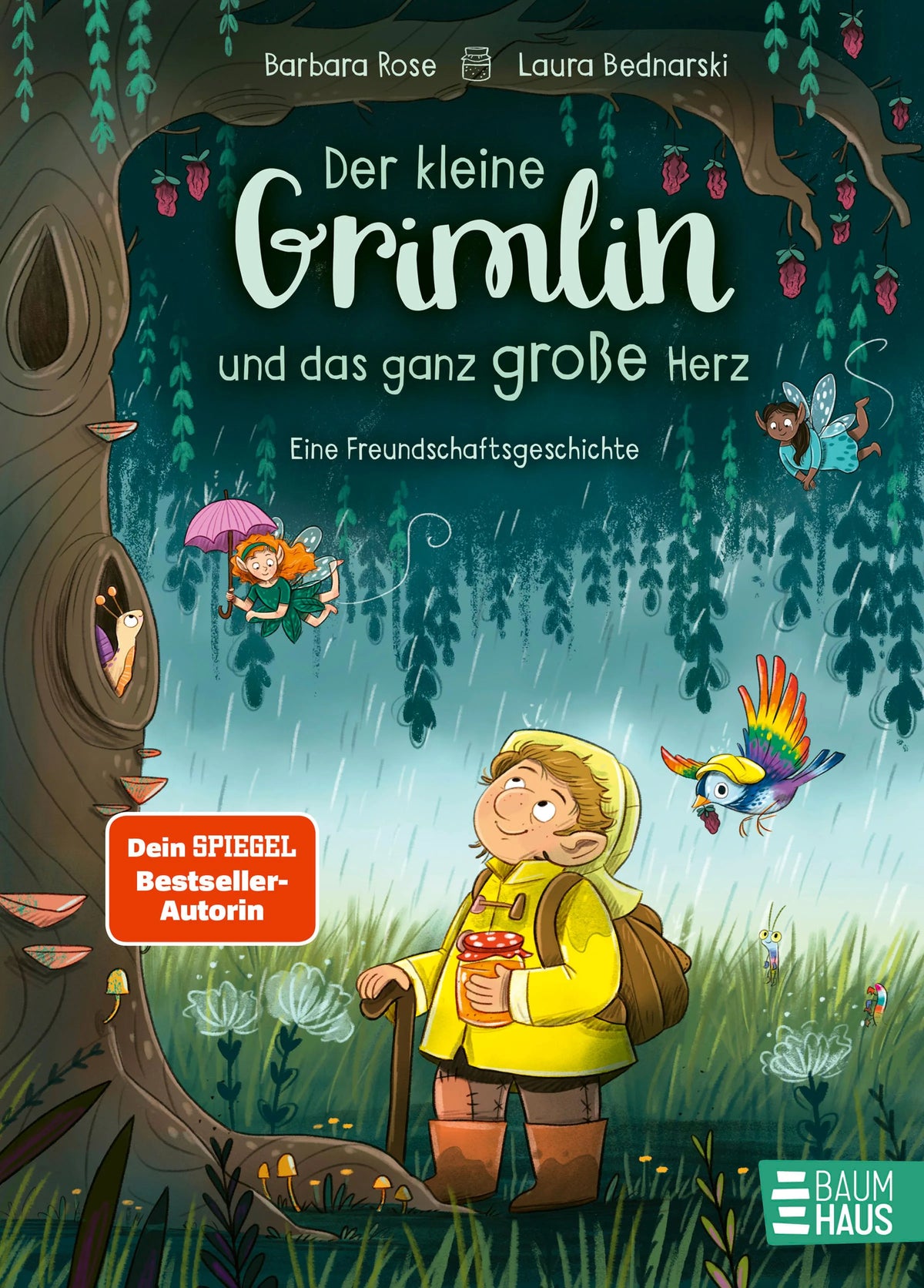 Cover: Der kleine Grimlin und das ganz große Herz - Eine Freundschaftsgeschichte (Hardcover) von Barbara Rose