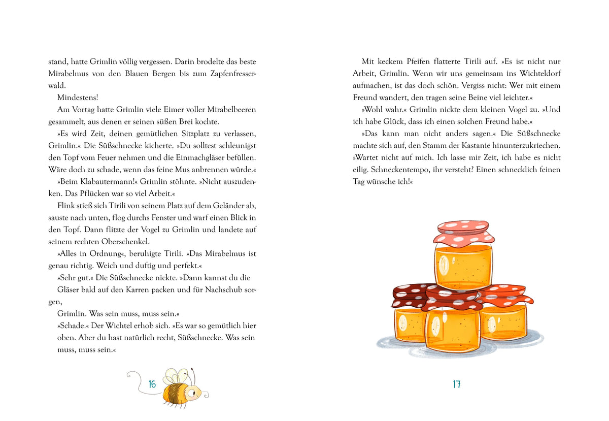 Detailansicht: Der kleine Grimlin und das ganz große Herz - Eine Freundschaftsgeschichte (Hardcover)
