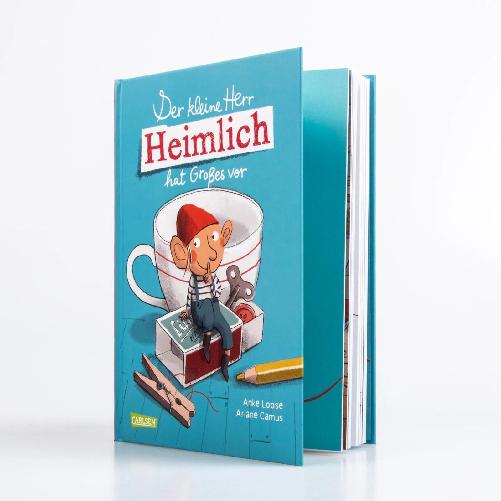 Produktansicht: Der kleine Herr Heimlich hat Großes vor (Gebundene Ausgabe)
