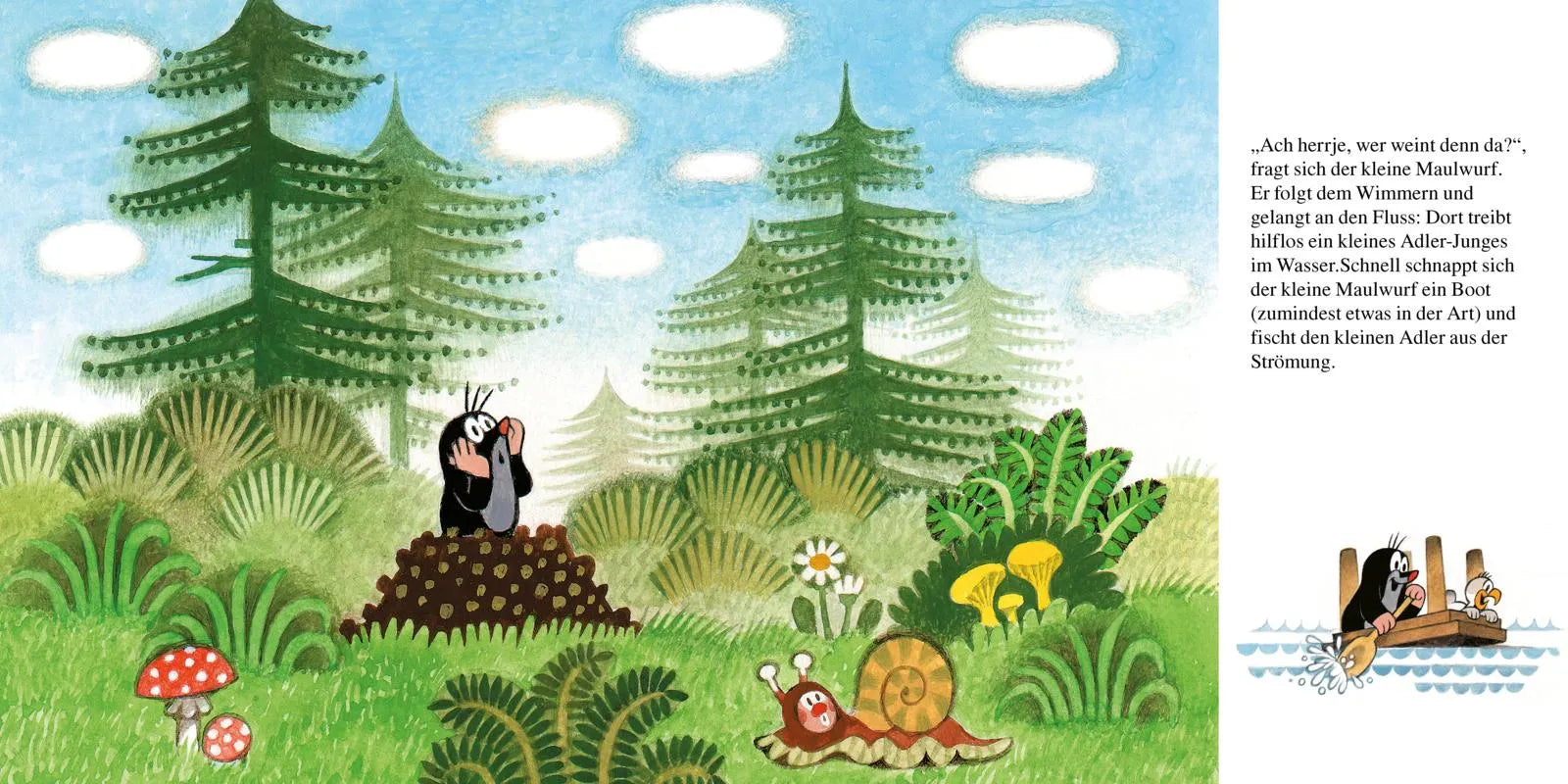 Detailansicht: Der kleine Maulwurf und der Adler (Hardcover)