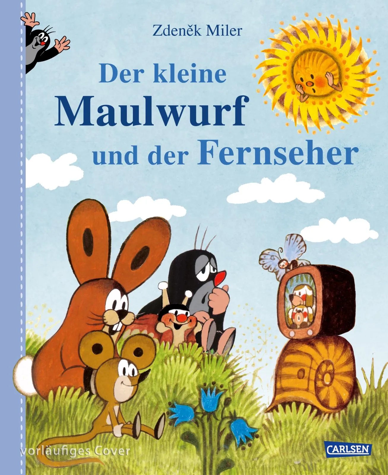 Buchcover von 'Der kleine Maulwurf und der Fernseher' - Gebundene Ausgabe von Zdeněk Miler