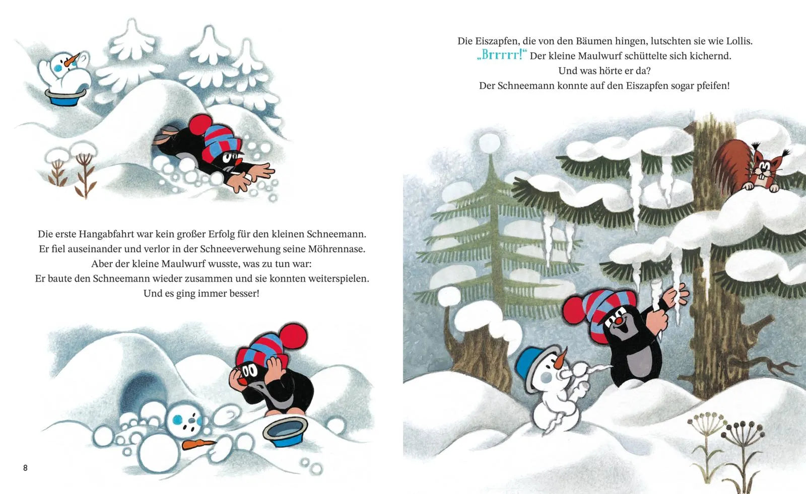 Zdeněk Miler - Der kleine Maulwurf und der Schneemann