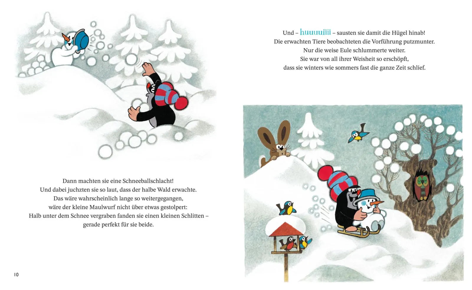 Produktansicht: Der kleine Maulwurf und der Schneemann (Gebundene Ausgabe)