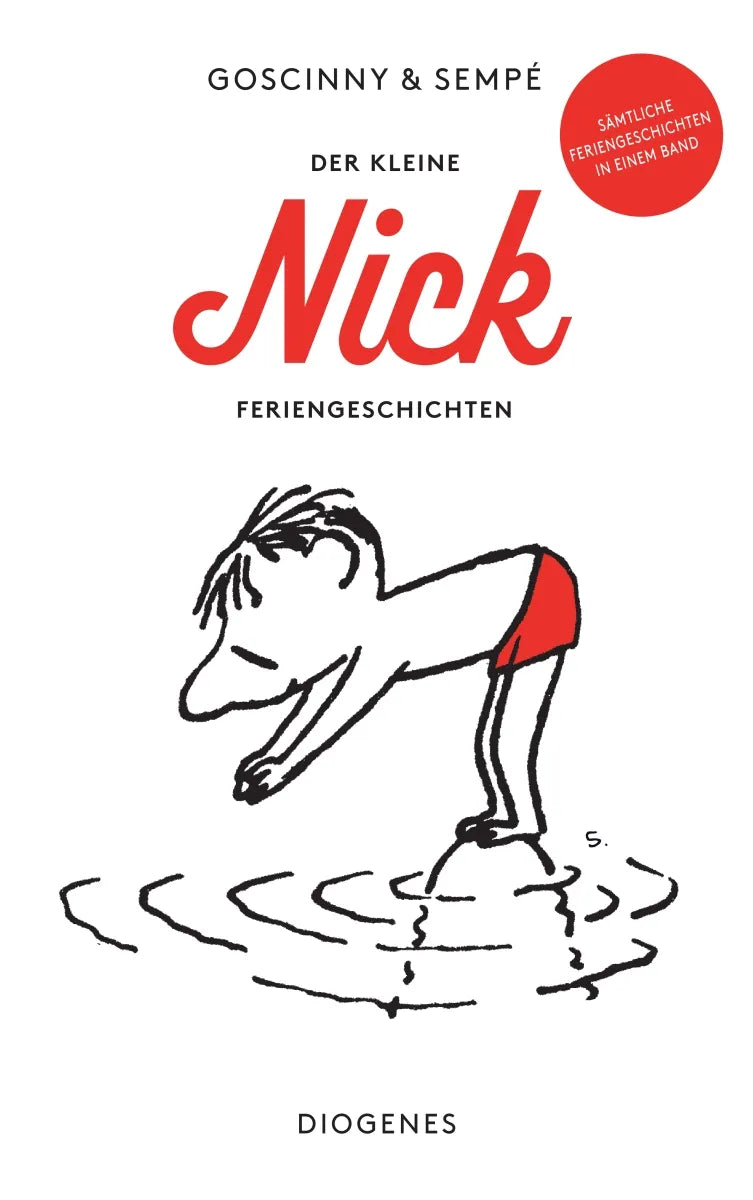 Buchcover von 'Der kleine Nick – Feriengeschichten' - Taschenbuch von René Goscinny