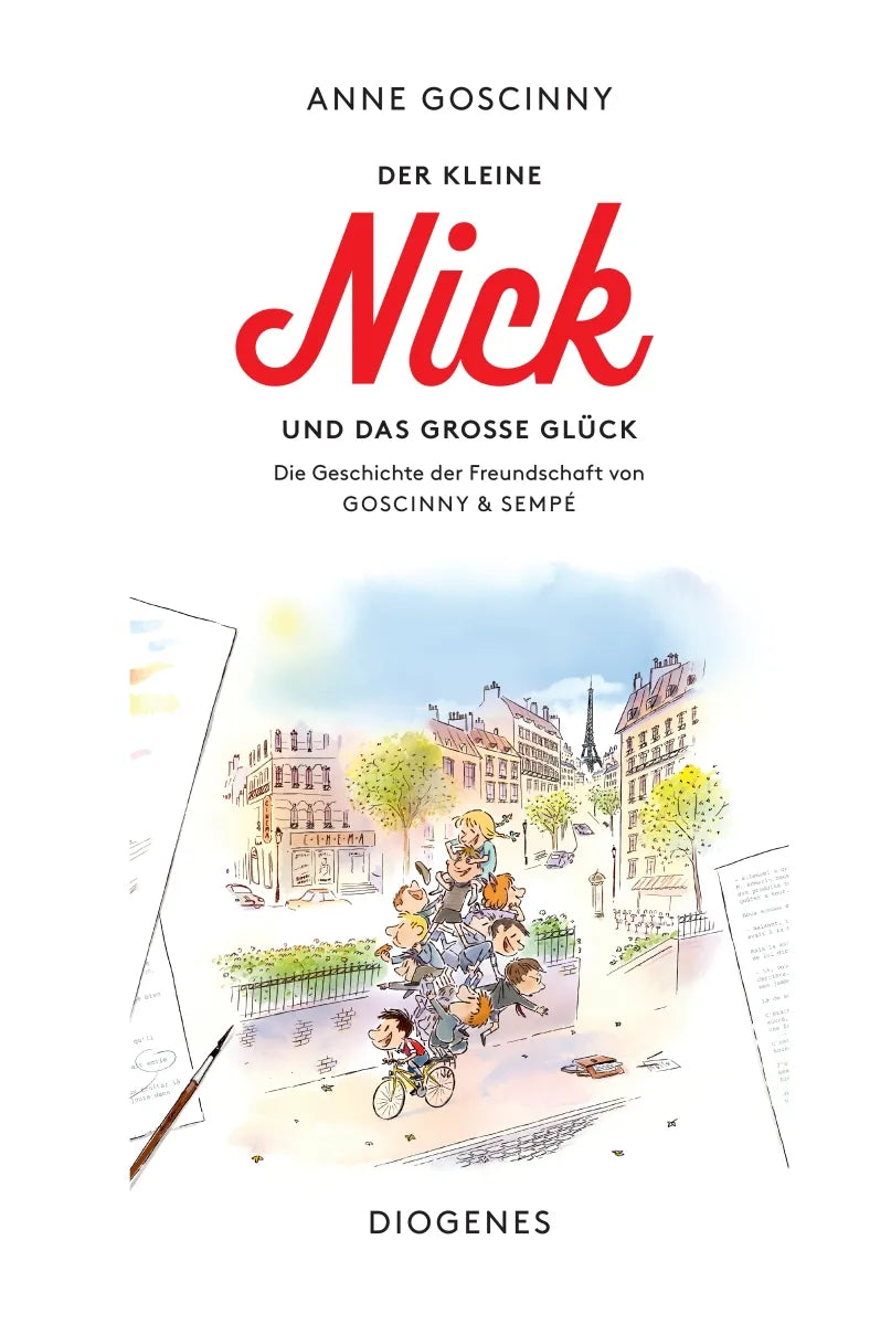 Buchcover von 'Der kleine Nick und das große Glück' - Gebundene Ausgabe von Anne Goscinny