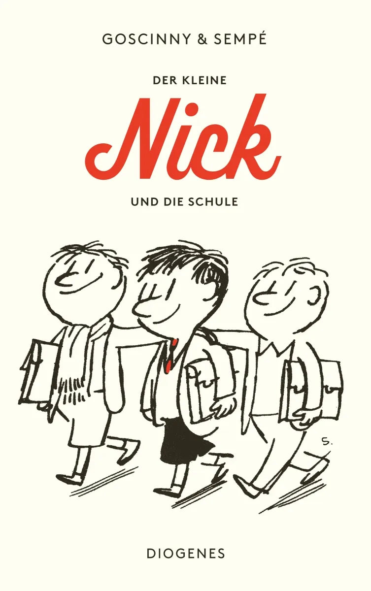 Buchcover von 'Der kleine Nick und die Schule' - Taschenbuch von René Goscinny