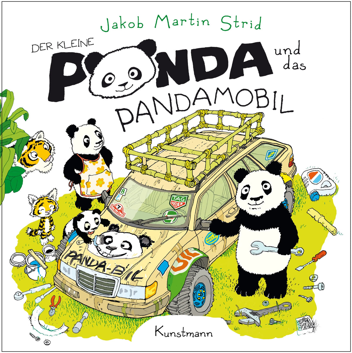 Cover: Der kleine Panda und das Pandamobil (Hardcover) von Jakob Martin Strid