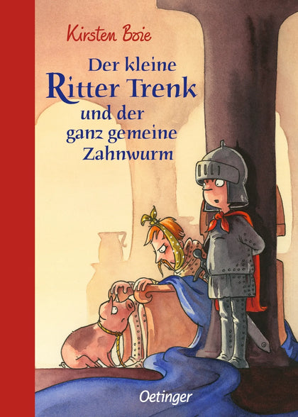 Buchcover von 'Der kleine Ritter Trenk und der ganz gemeine Zahnwurm' - Gebundene Ausgabe von Kirsten Boie