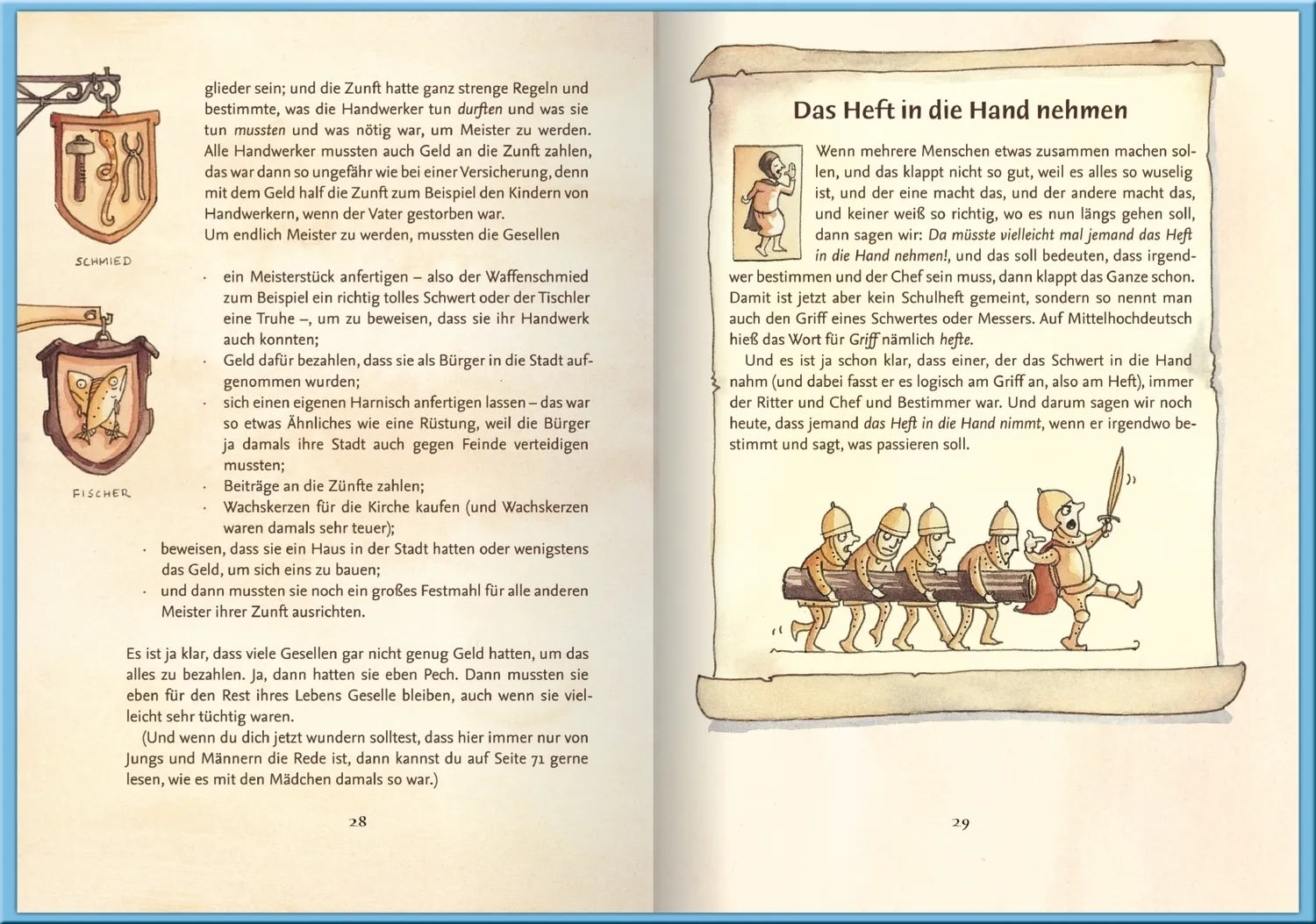 Abbildung von 'Der kleine Ritter Trenk und fast das ganze Leben im Mittelalter'