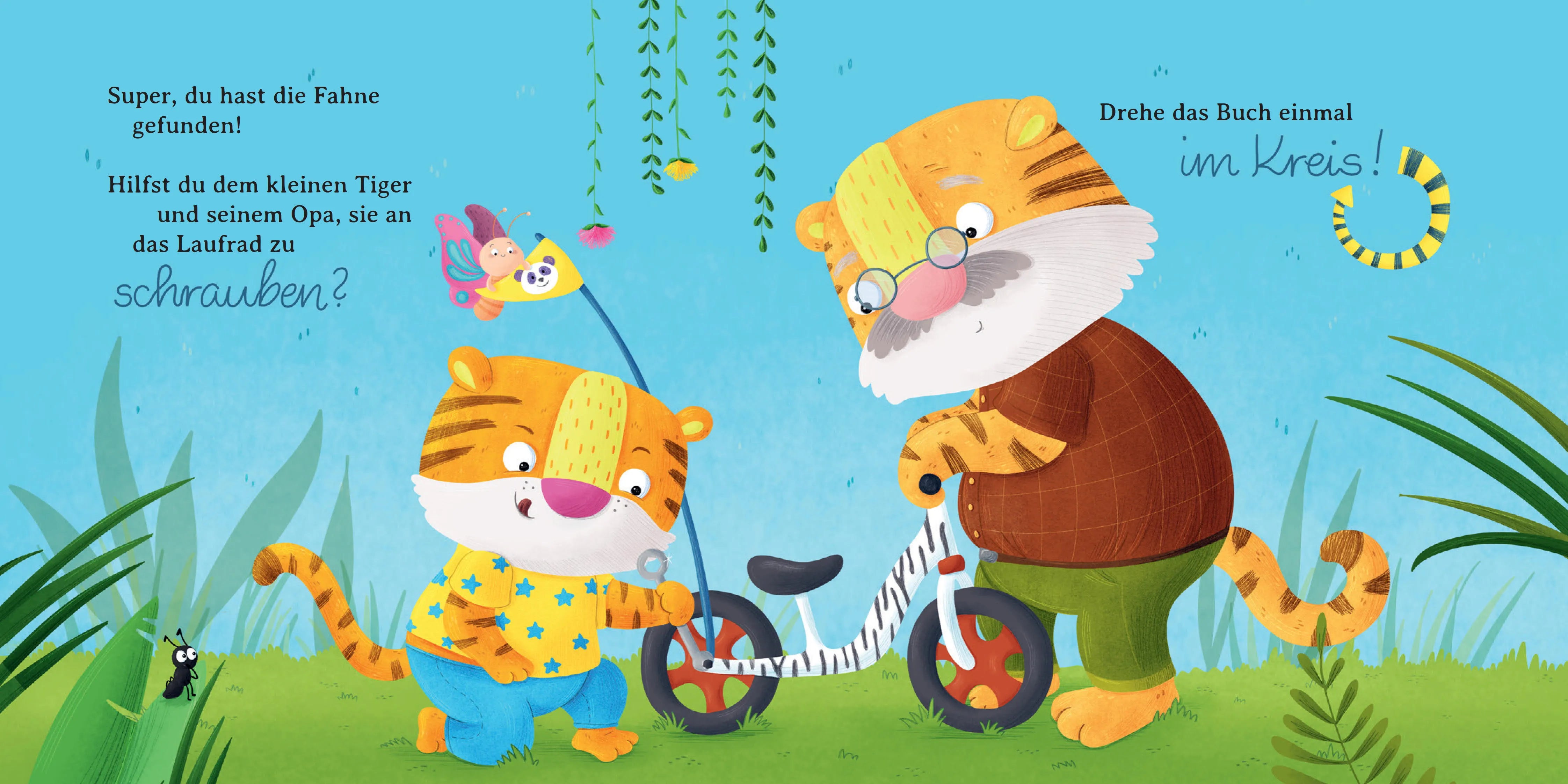 Mia Kesting - Der kleine Tiger fährt Laufrad