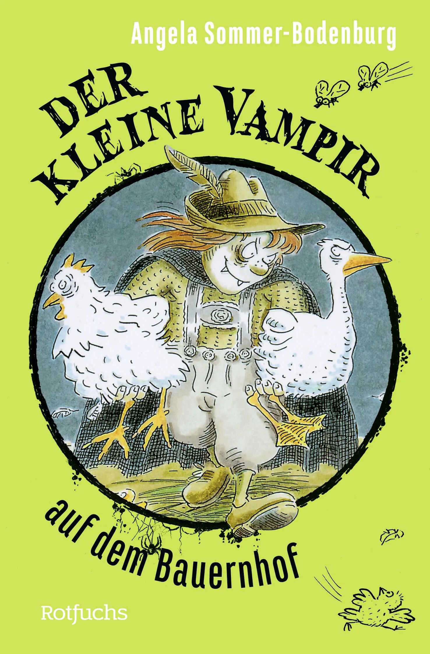 Buchcover von 'Der kleine Vampir auf dem Bauernhof' - Taschenbuch von Angela Sommer-Bodenburg