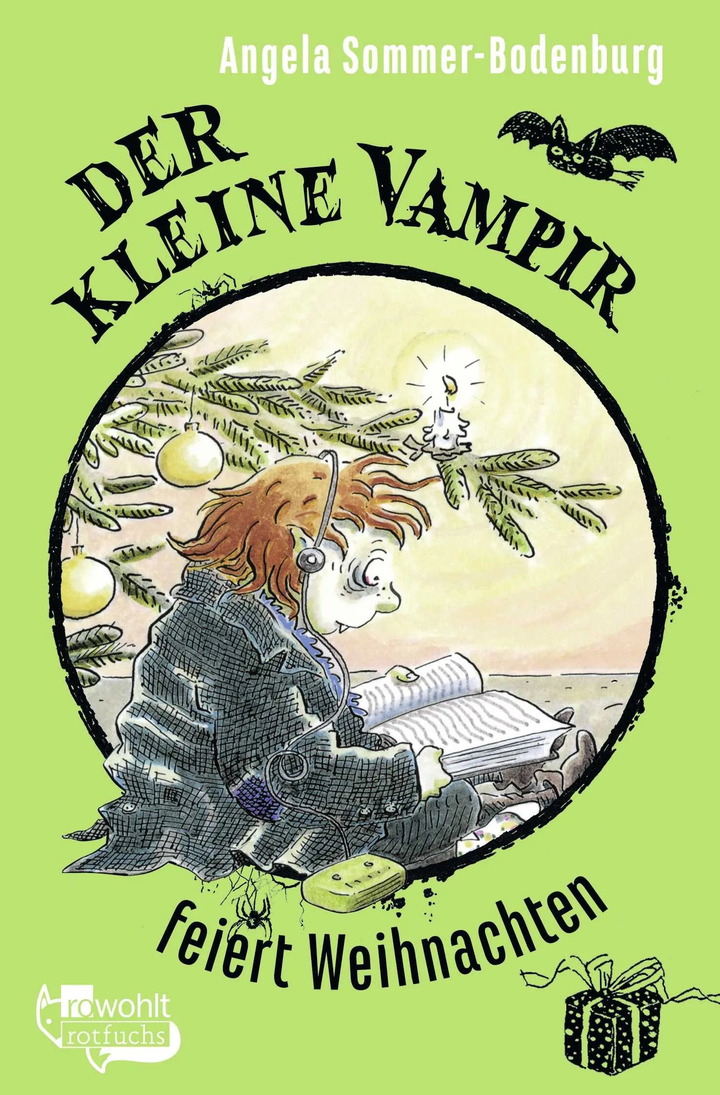 Buchcover von 'Der kleine Vampir feiert Weihnachten' - Taschenbuch von Angela Sommer-Bodenburg