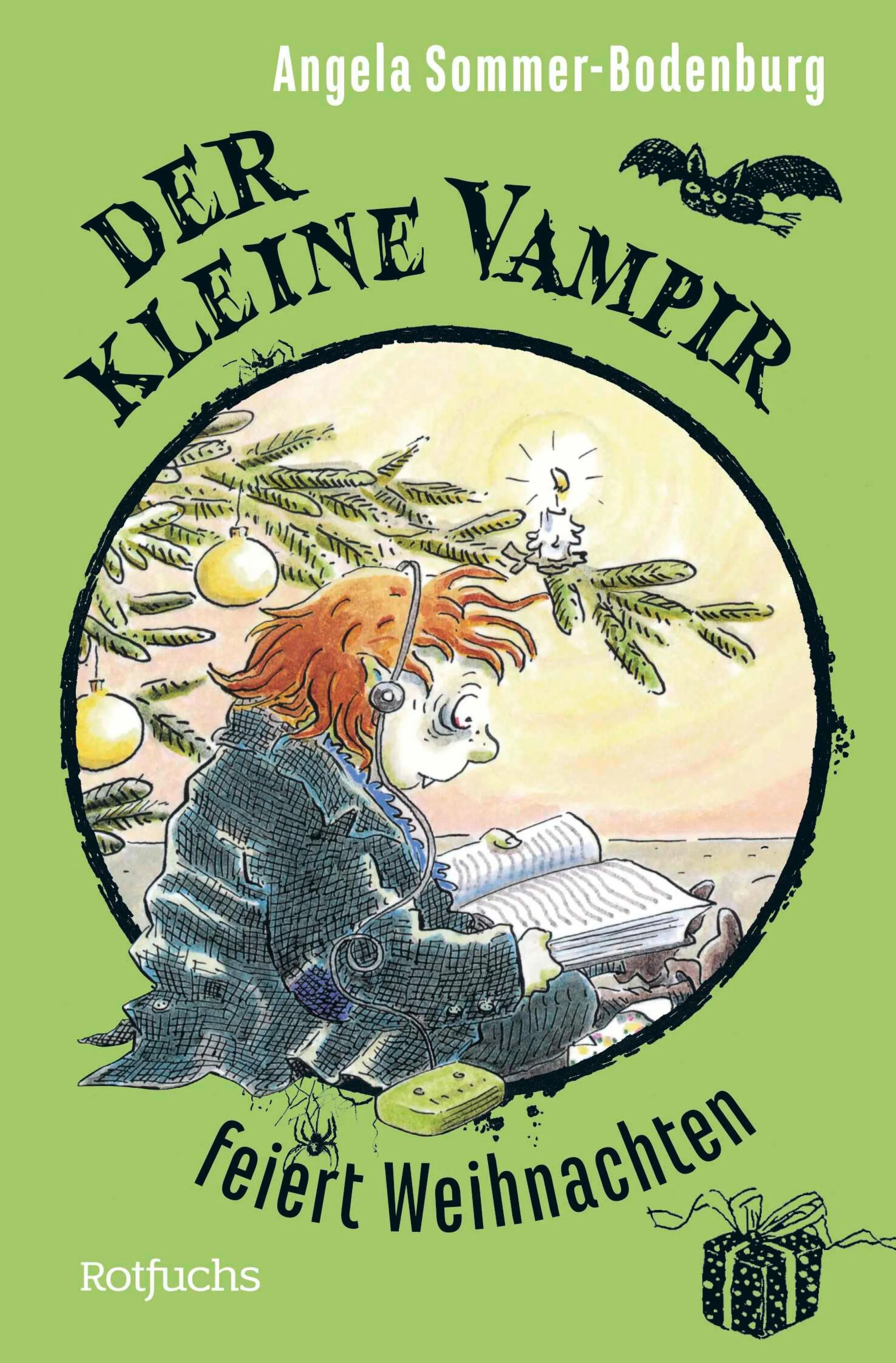Cover: Der kleine Vampir feiert Weihnachten (E-Book) von Angela Sommer-Bodenburg