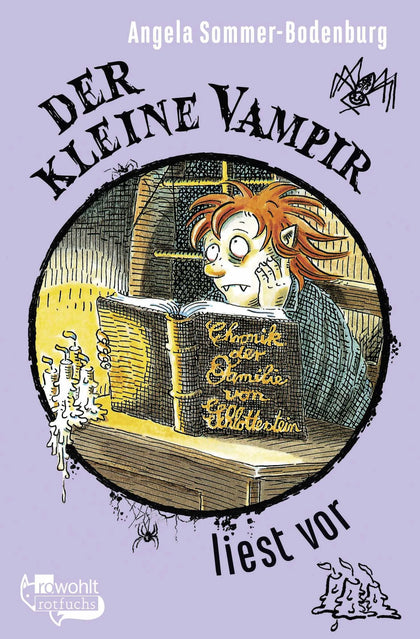 Buchcover von 'Der kleine Vampir liest vor' - Taschenbuch von Angela Sommer-Bodenburg