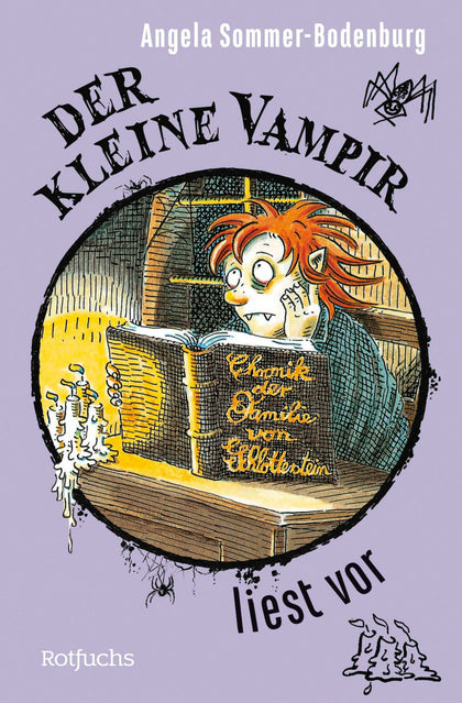 Cover: Der kleine Vampir liest vor (E-Book) von Angela Sommer-Bodenburg