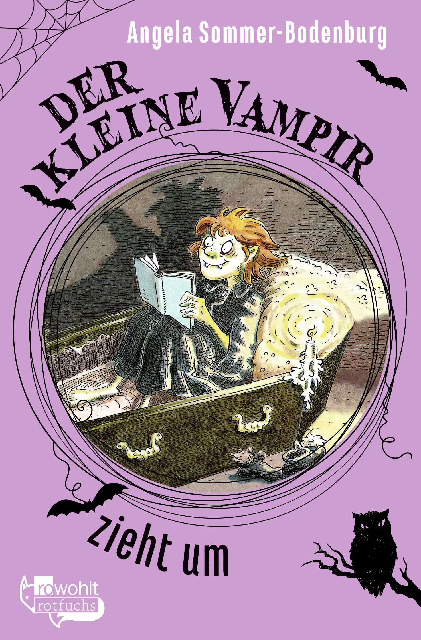 Buchcover von 'Der kleine Vampir zieht um' - Taschenbuch von Angela Sommer-Bodenburg
