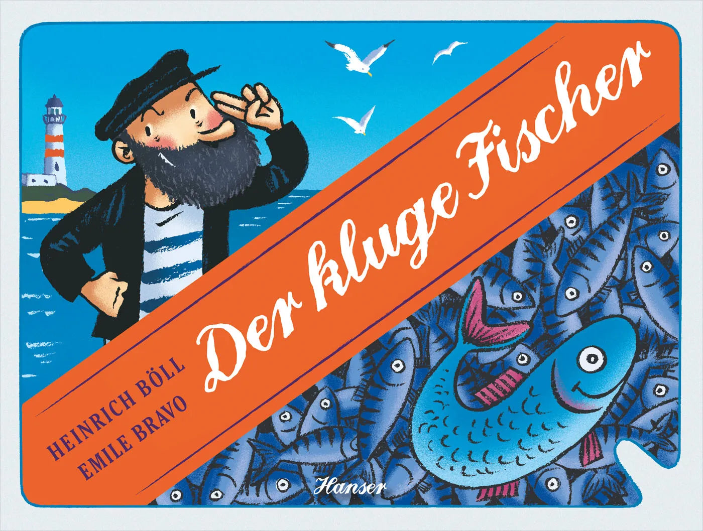 Buchcover von 'Der kluge Fischer' - Gebundene Ausgabe von Heinrich Böll
