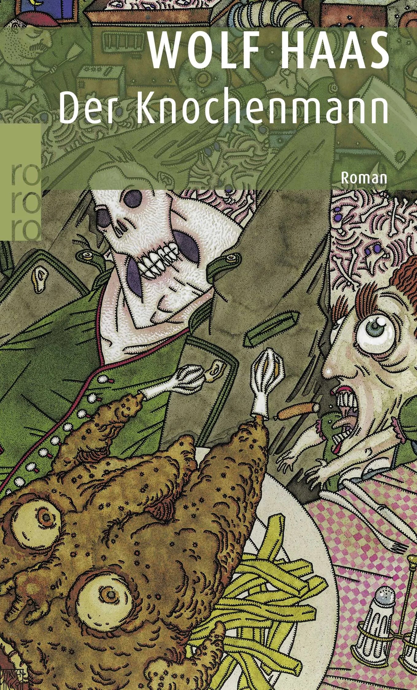 Buchcover von 'Der Knochenmann' - Taschenbuch von Wolf Haas