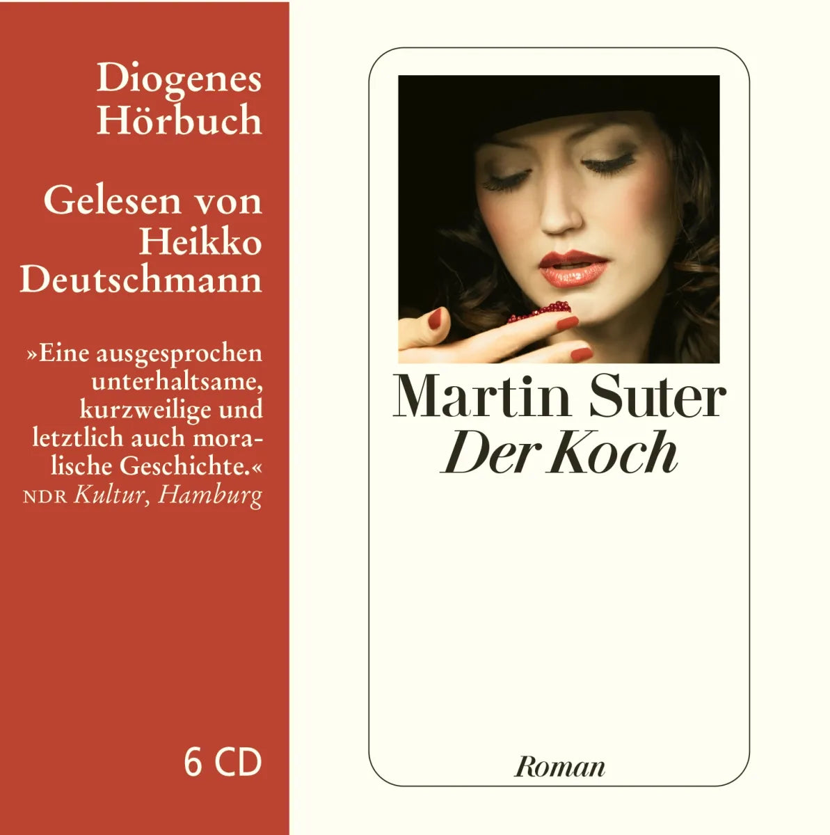 Buchcover von 'Der Koch' - Hörbuch (CD) von Martin Suter