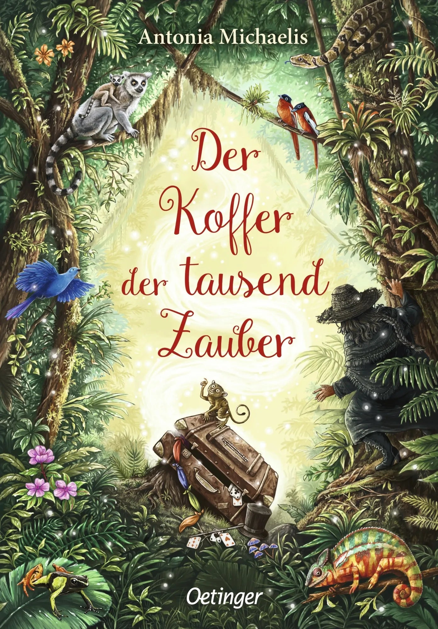 Buchcover von 'Der Koffer der tausend Zauber' - Gebundene Ausgabe von Antonia Michaelis