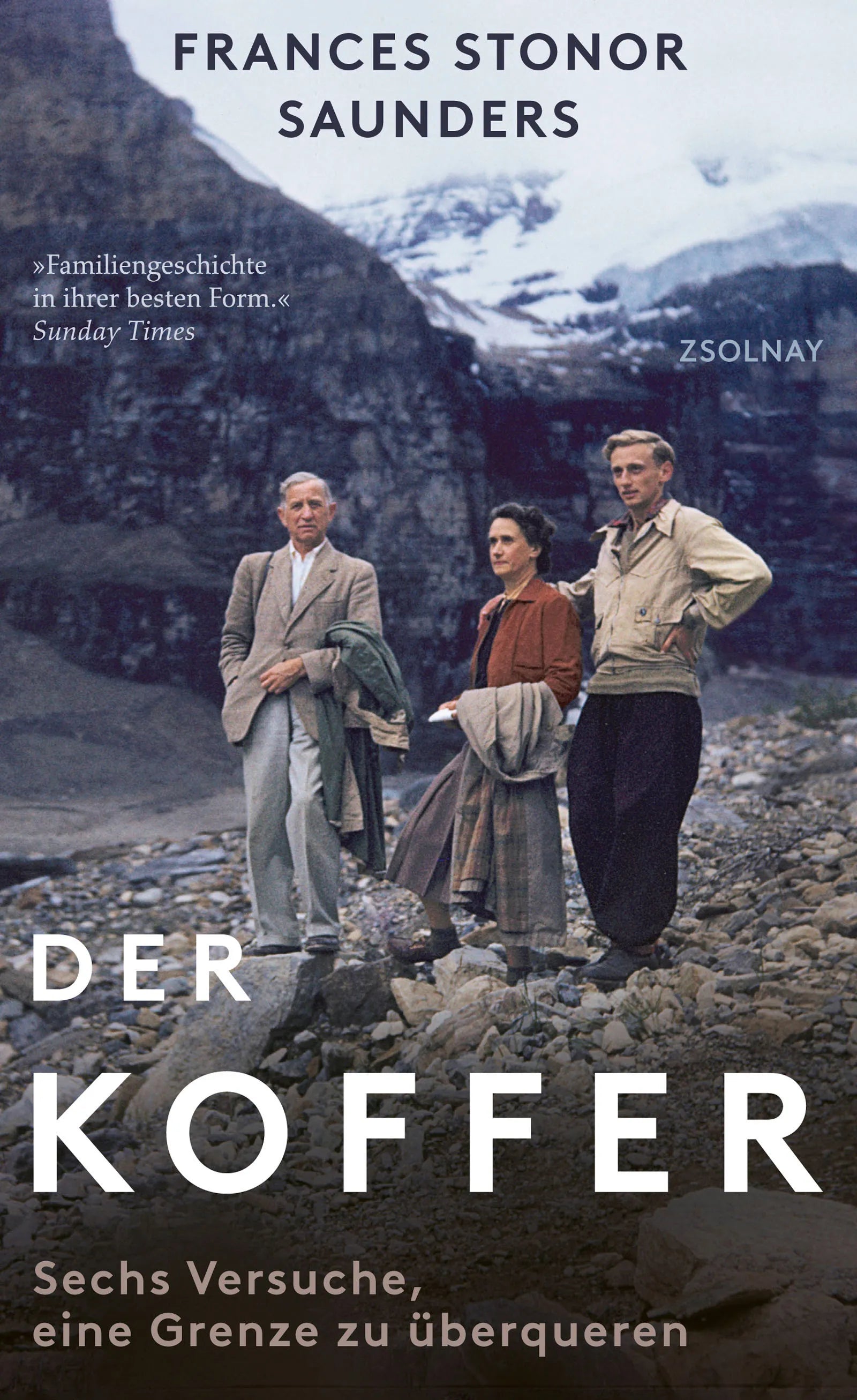 Buchcover von 'Der Koffer' - Gebundene Ausgabe von Frances Stonor Saunders