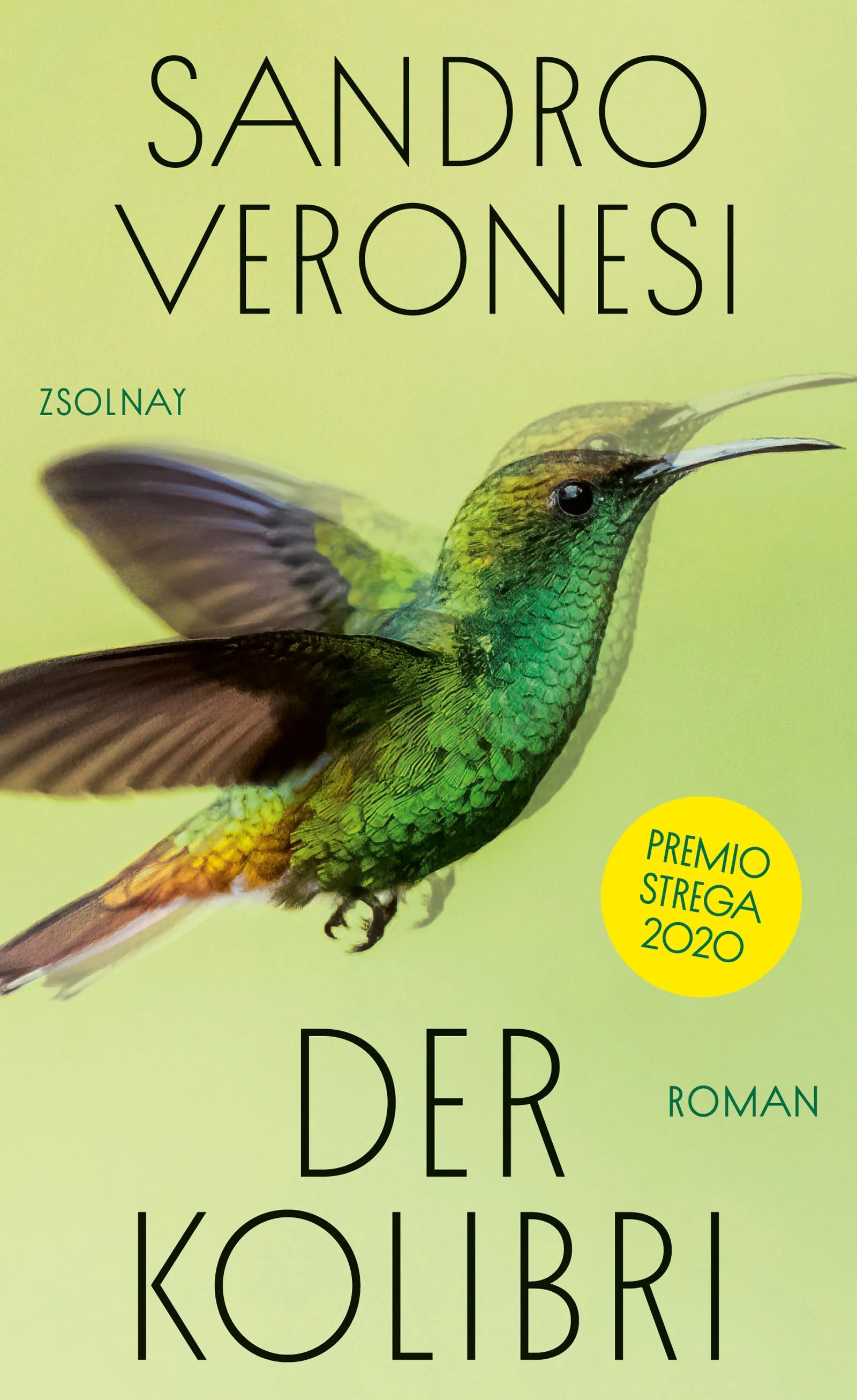 Buchcover von 'Der Kolibri' - Gebundene Ausgabe von Sandro Veronesi