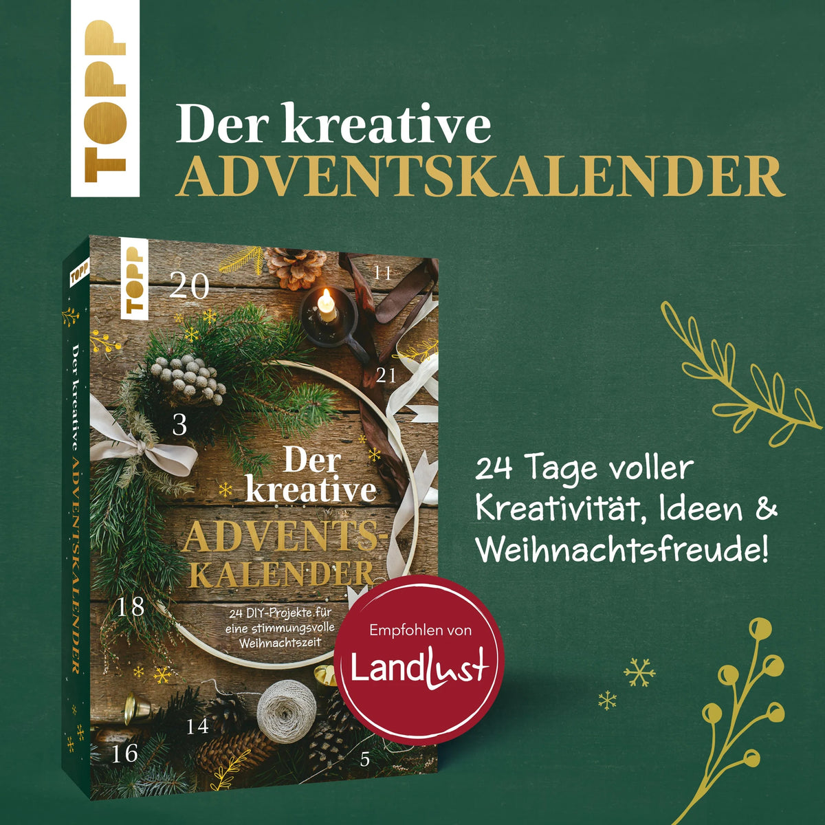 Der kreative Adventskalender - empfohlen von LandLust – Ansicht
