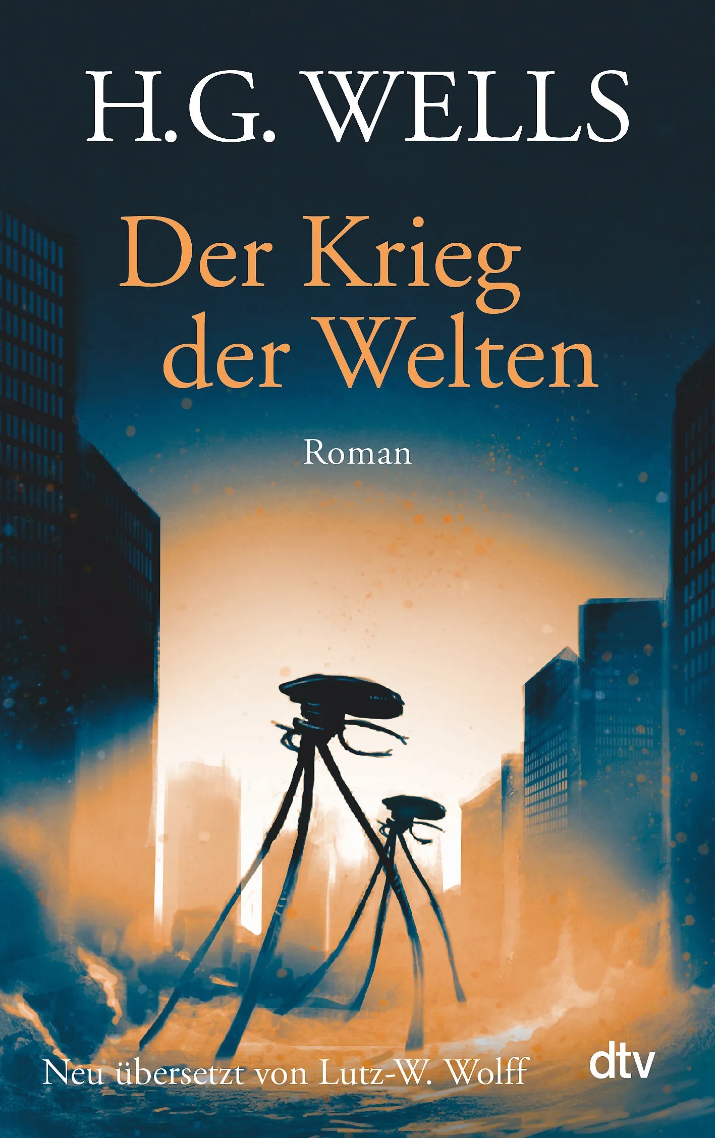 Buchcover von 'Der Krieg der Welten' - Taschenbuch von H.G. Wells