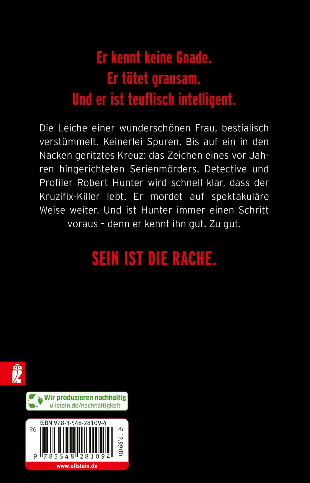 Rückseite: Der Kruzifix-Killer (Taschenbuch)